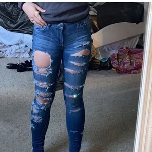 diy ripped jeans